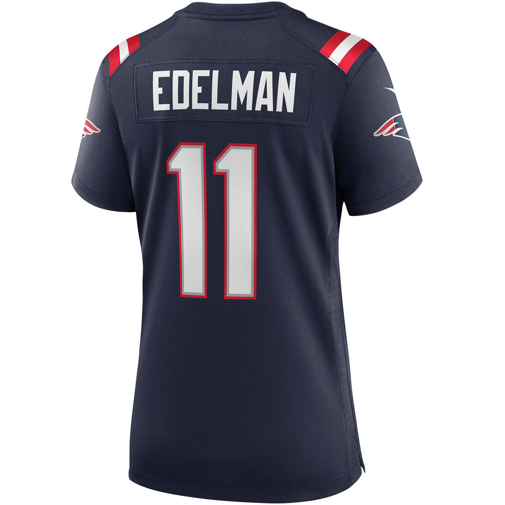 Women's New England Patriots Julian Edelman Game Jersey Navy